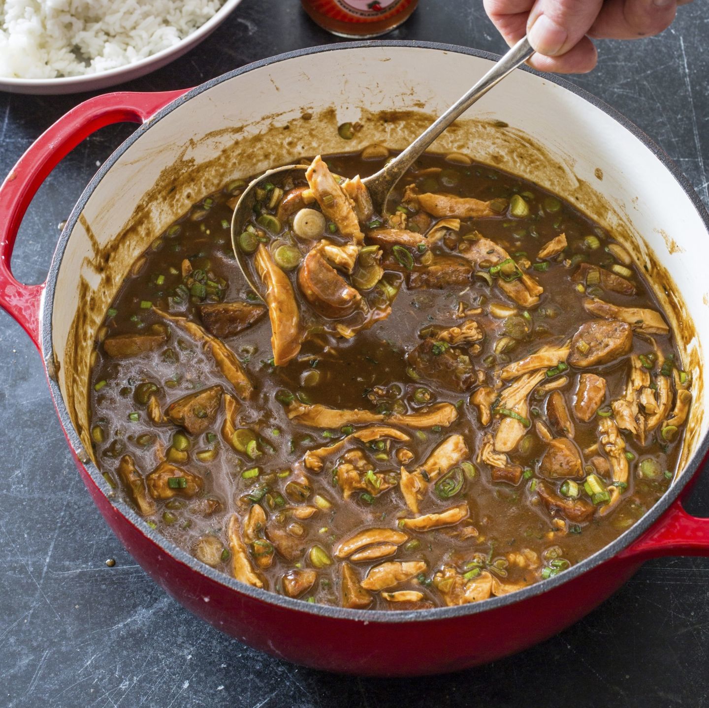 Food Column ATK Chicken and Sausage Gumbo